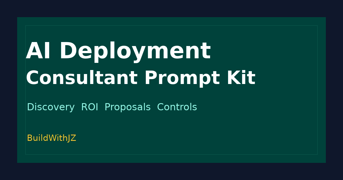 AI deployment prompt kit preview